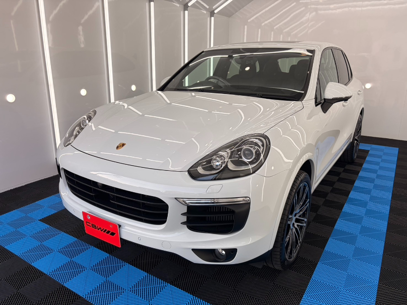 【ポルシェ　カイエン】セラミックプロ（Ceramic Pro）施工｜鈑金修理後コーティング