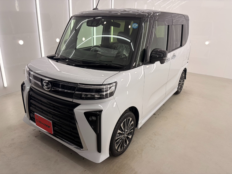 【ダイハツ　タント】シェブロンガラスコーティング施工のご紹介