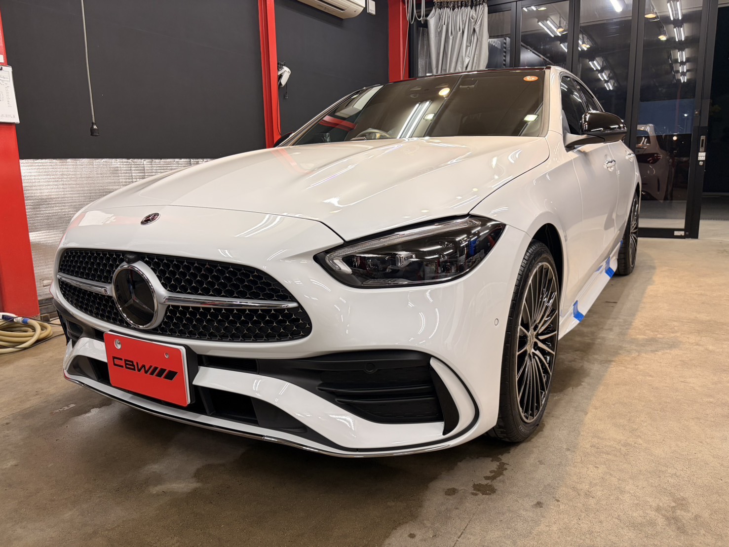 【Mercedes-Benz　Cクラス】モールラッピング