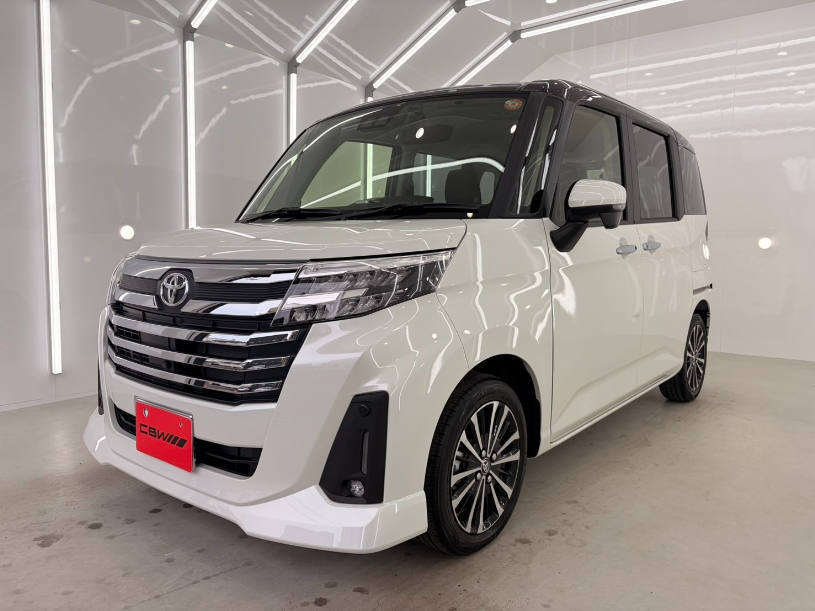 【TOYOTA　ルーミー】シェブロンガラスコーティング施工のご紹介